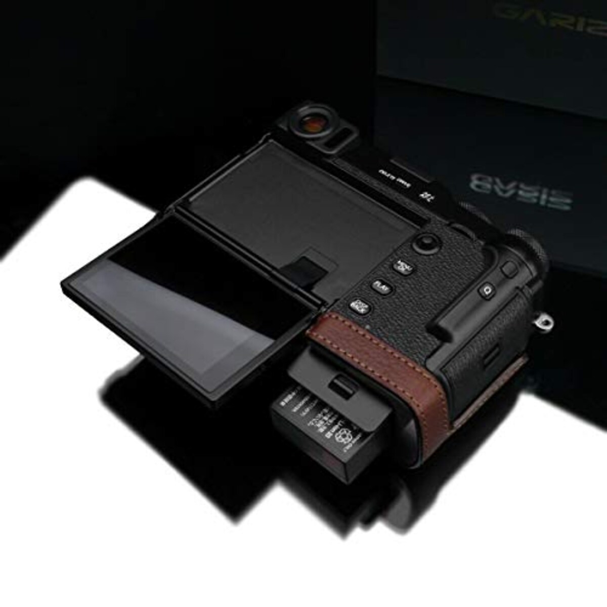  GARIZ FUJIFILM X-Pro3用 本革カメラケース XS-CHXP3BR ブラウン画像15 