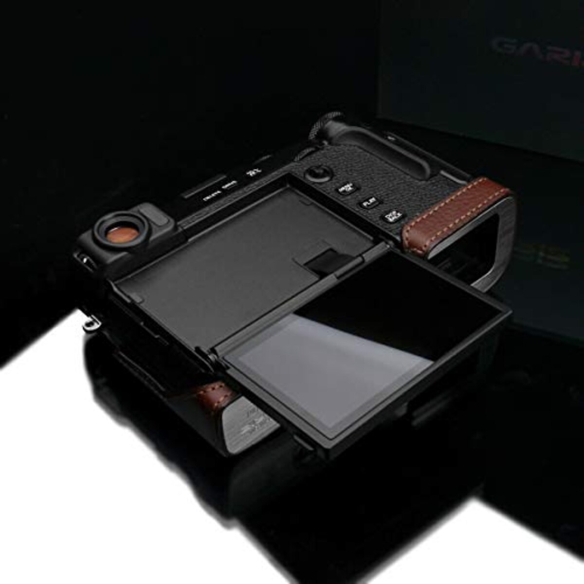  GARIZ FUJIFILM X-Pro3用 本革カメラケース XS-CHXP3BR ブラウン画像16 