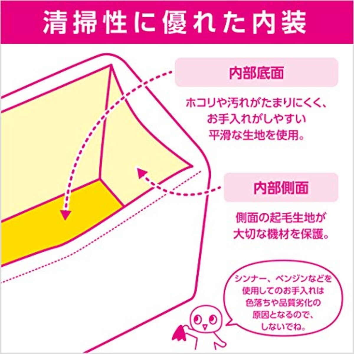  ハクバ HAKUBA インナーソフトボックス02 200 ブラック インナーバッグ カメラバッグ ガジェットケース 中仕切り付 取り外し可能なふた付き 2KCS-40-200BK 4977187360028画像13 
