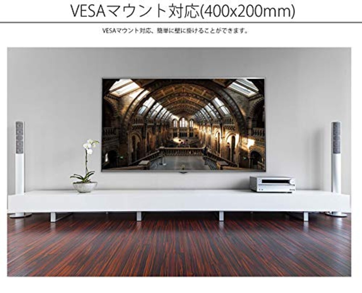  JAPANNEXT JN-V6500UHDR 65インチ PCモニター 4K HDR対応 PIP/PBP MHL HDCP2.2 液晶ディスプレイ UHD解像度画像3 