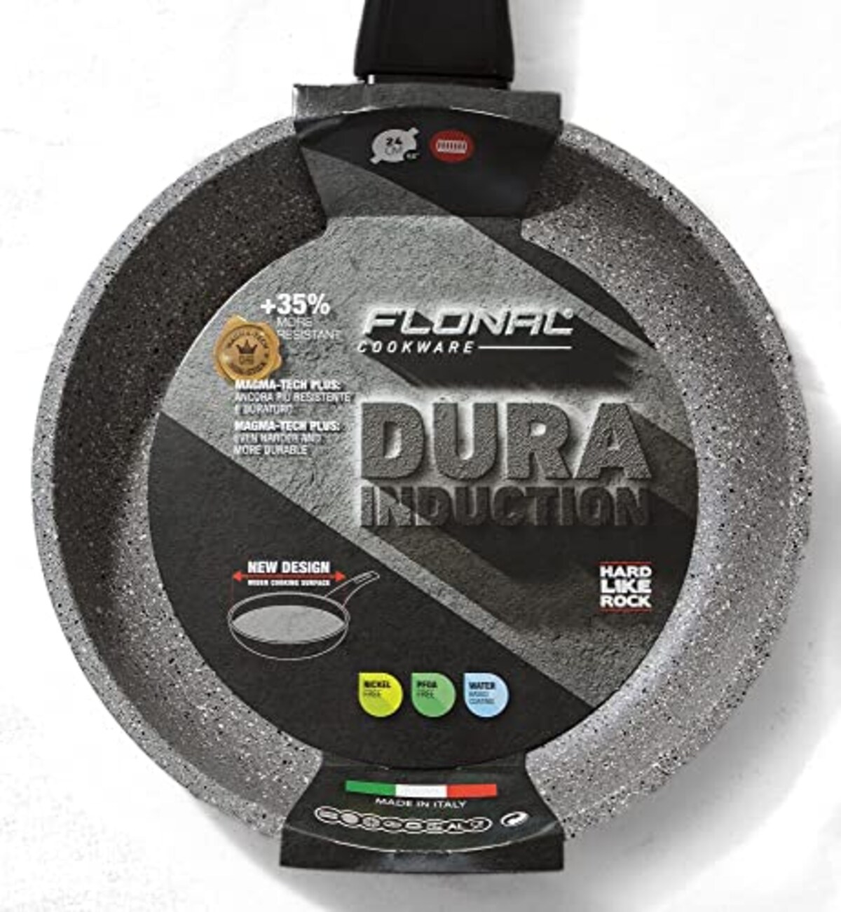  フローナル(Flonal) フライパン - Frying Pan 28 DURA INDUCTION ストーン効果 アルミニウム DUIPD2830画像2 