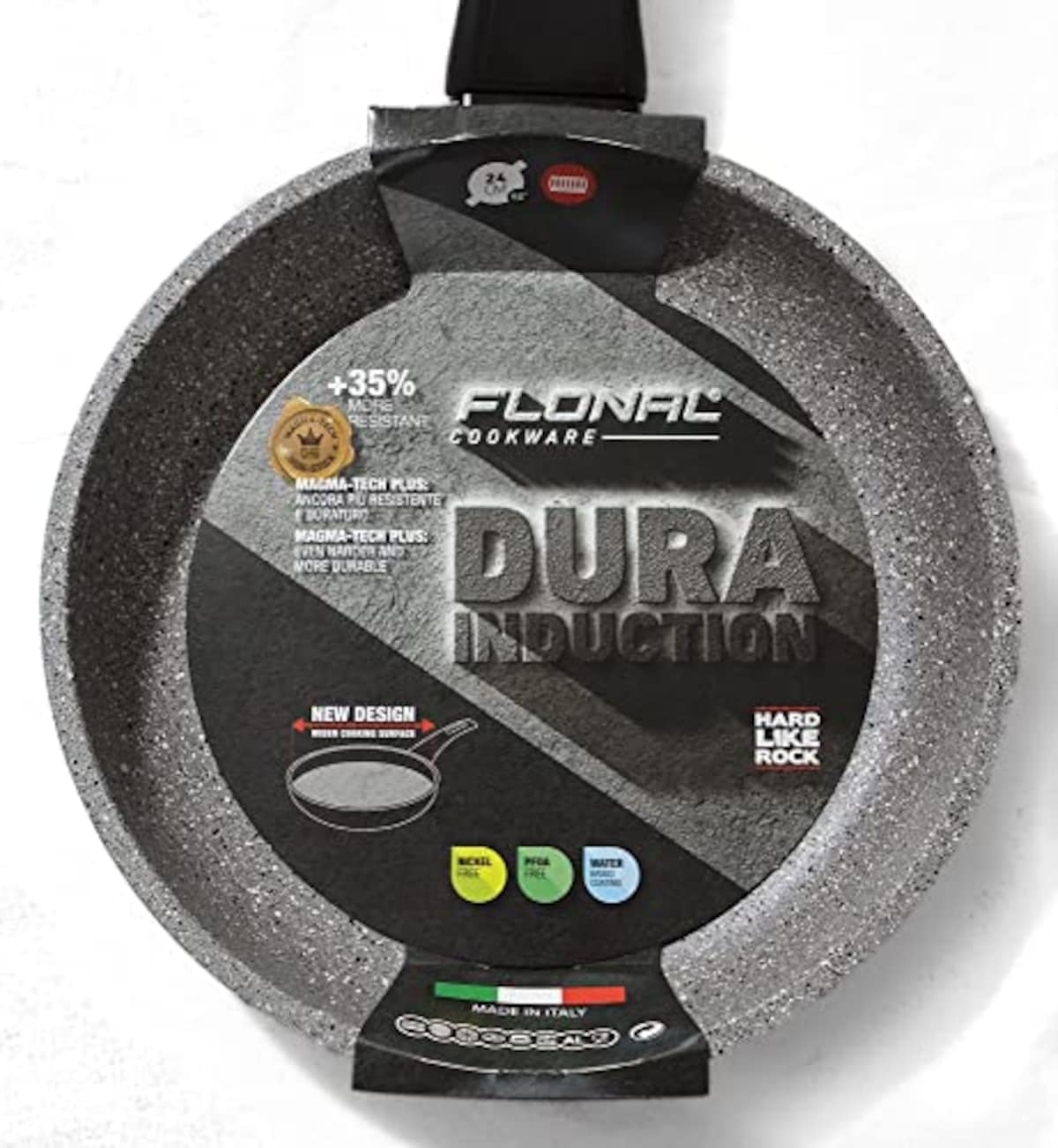  フローナル(Flonal) フライパン - Frying Pan 24 DURA INDUCTION ストーン効果 アルミニウム DUIPD2430画像2 