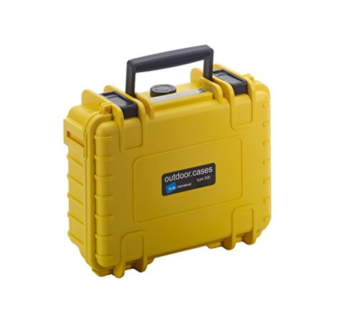 【国内正規品】 B&W Internatinal ケース 防水 ハードケース OUTDOOR CASES TYPE500 イエロー スポンジタイプ BW0003Y