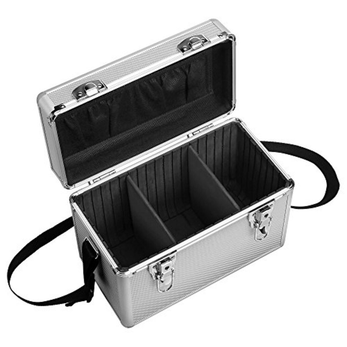  ハクバ HAKUBA ハードケース アルミケース AC-02 ボックスS 7L ショルダーベルト付 シルバー ALC-AC02-S画像5 