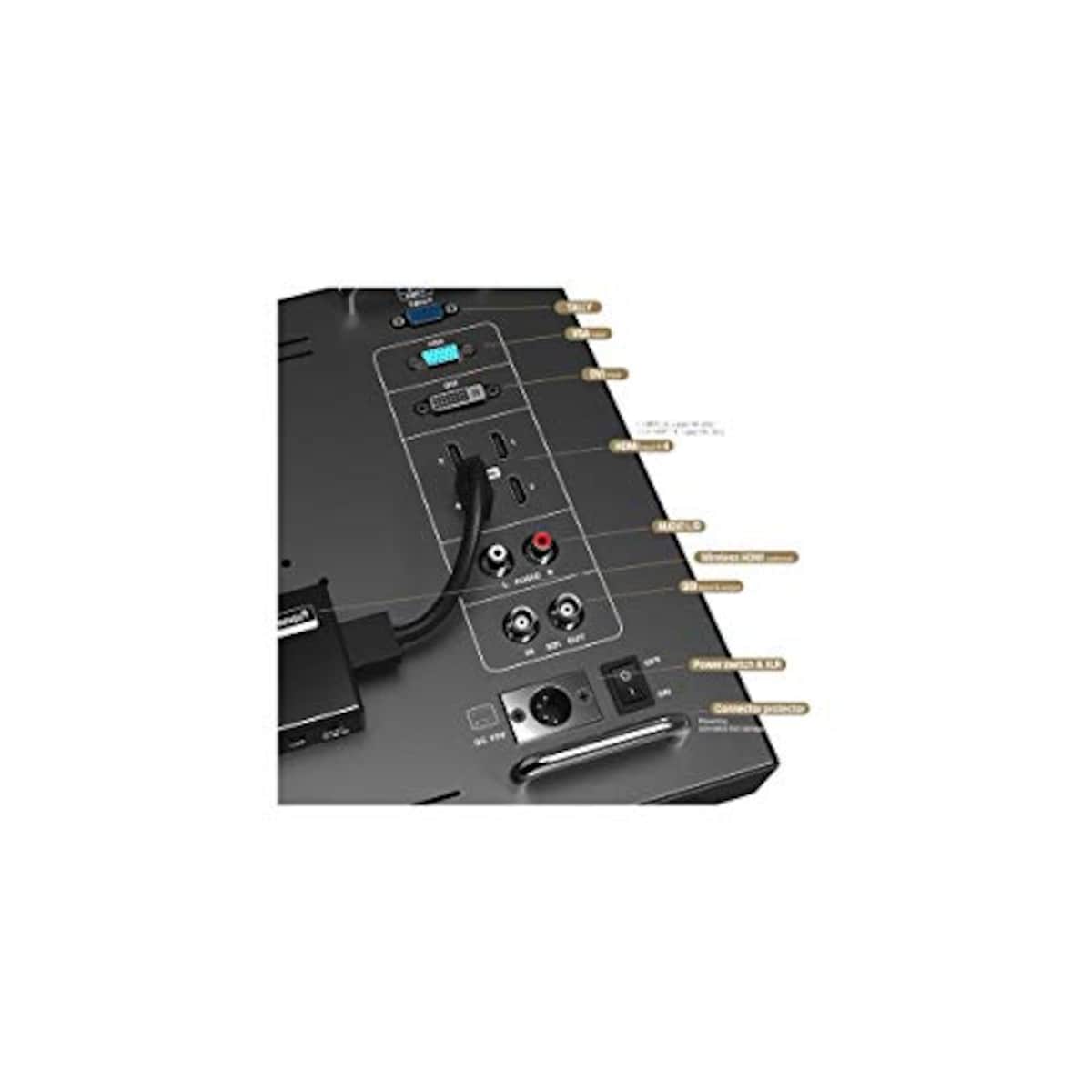  LILLIPUT リリプット 15.6インチ 3G-SDI 4kディレクターモニター 金属ハウジング 黒 BM150-4K画像2 