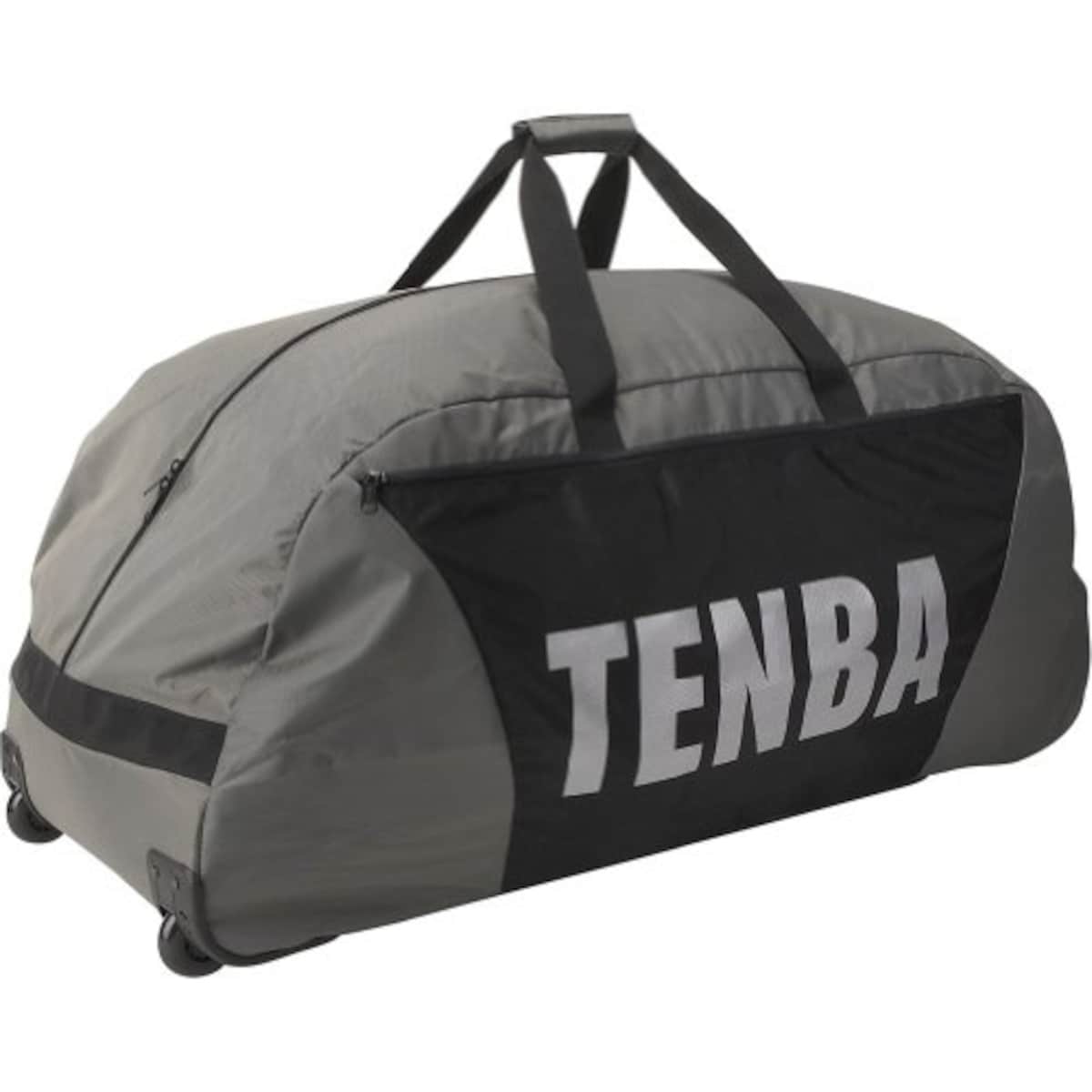 TENBA カートバッグ シュートアウト 多目的ダッフル ローラー付 シルバー/ブラック 632-902