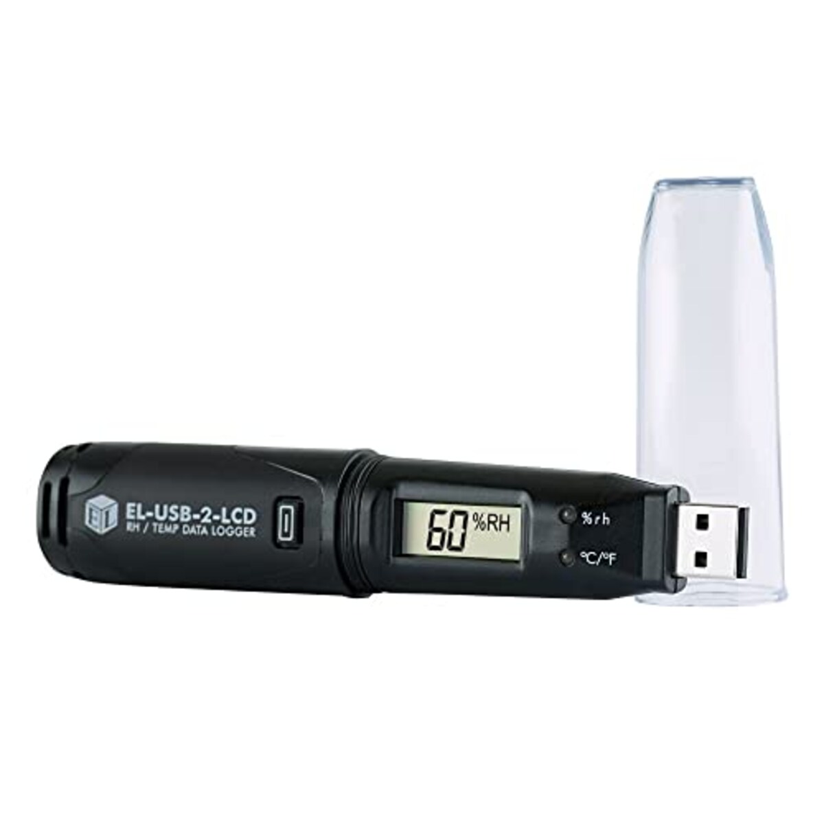  USB温湿度 高精度記録計 液晶ディスプレイ付き EL-USB-2-LCD+画像2 