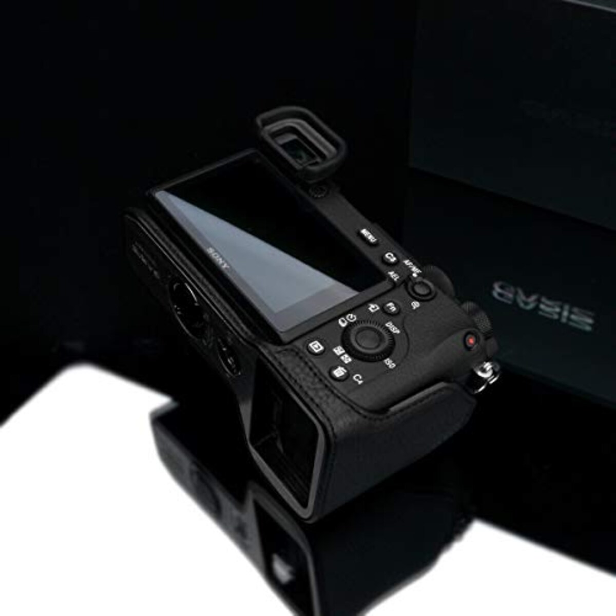  GARIZ SONY α6600 用 本革カメラケース XS-CHA6600BK ブラック画像12 