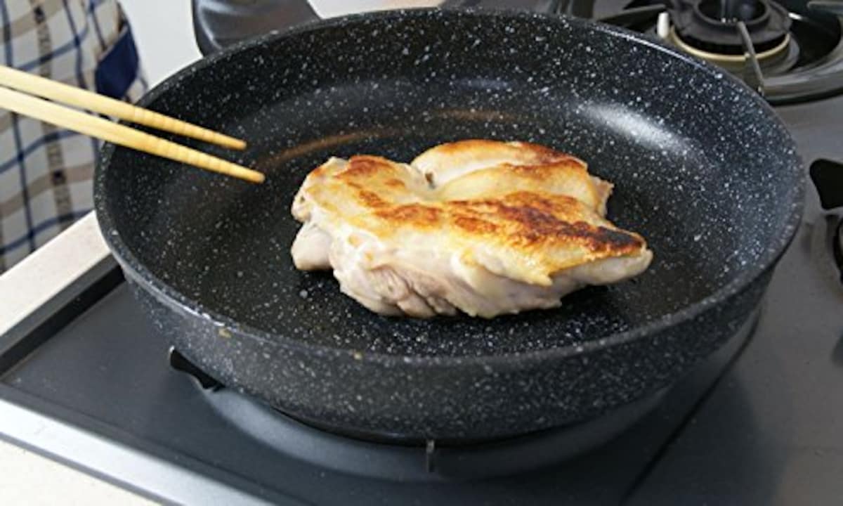  オリエント 軽量マーブルコートフライパン 26cm(ガス火専用)画像5 