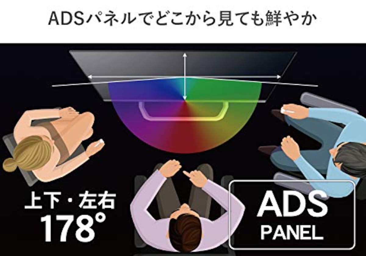  アイ・オー・データ IODATA モニター 31.5インチ FHD 1080p ADSパネル ハーフグレア (HDMI×2/アナログRGB×1/DisplayPort×1/スピーカー付/VESA対応/3年保証/土日サポート/日本メーカー) EX-LD321DB画像2 
