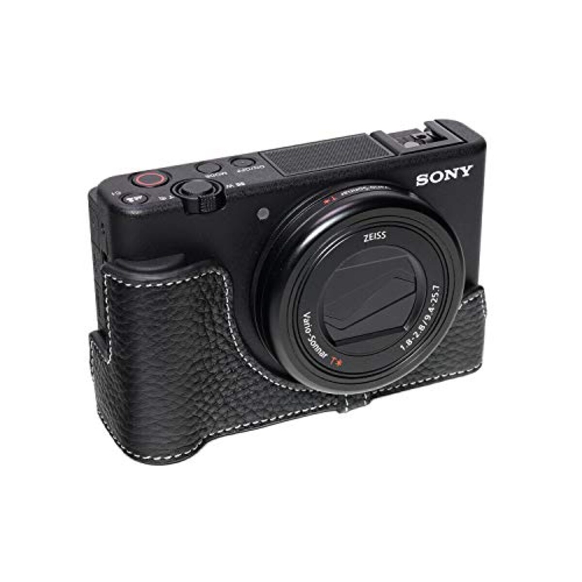  TP Original SONY VLOGCAM ZV-1 用 ボディーハーフケース ブラック画像2 