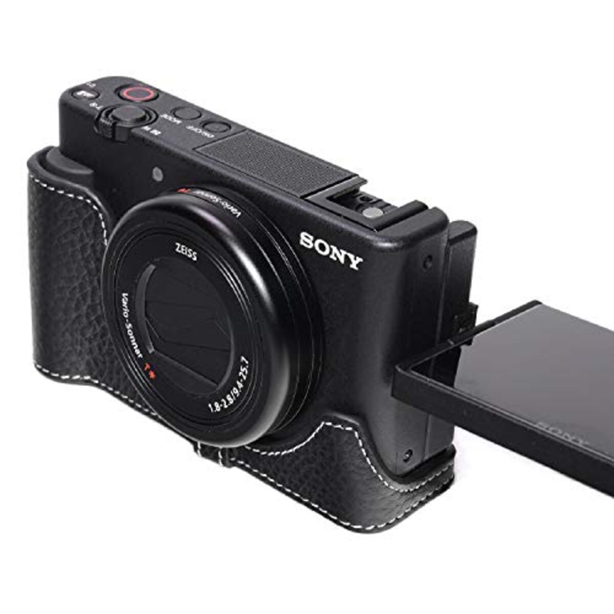  TP Original SONY VLOGCAM ZV-1 用 ボディーハーフケース ブラック画像14 