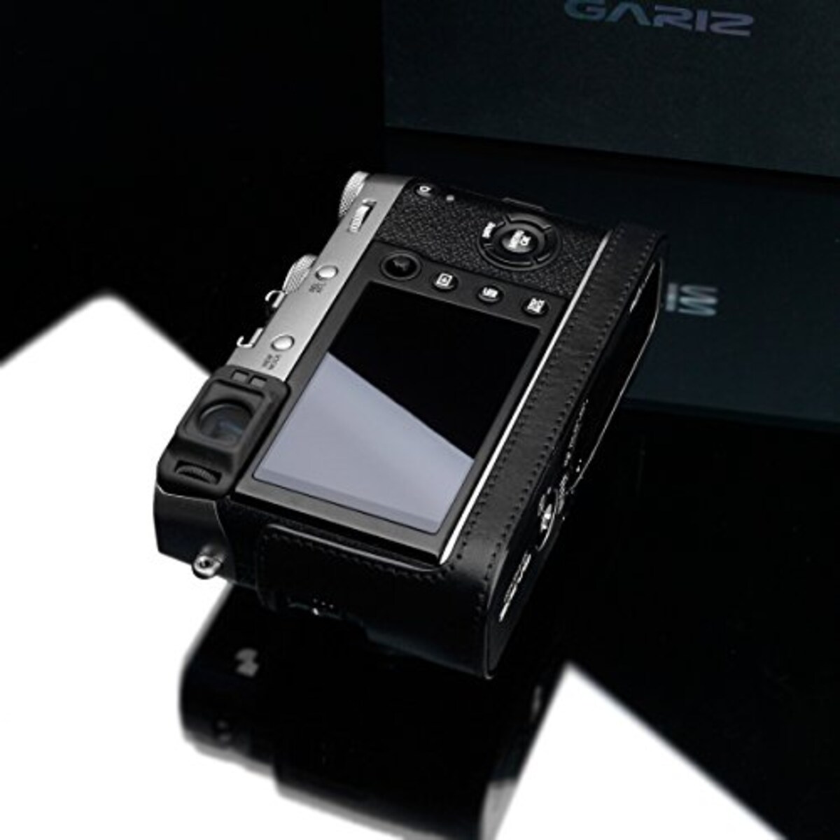  GARIZ FUJIFILM X100F用 本革カメラケース XS-CHX100FBK ブラック画像13 