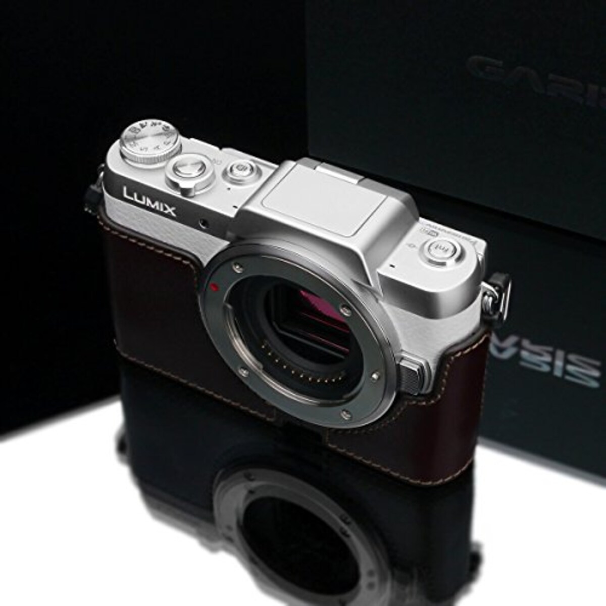  GARIZ FUJIFILM X30用 本革カメラケース XS-CHX30BR ブラウン画像3 