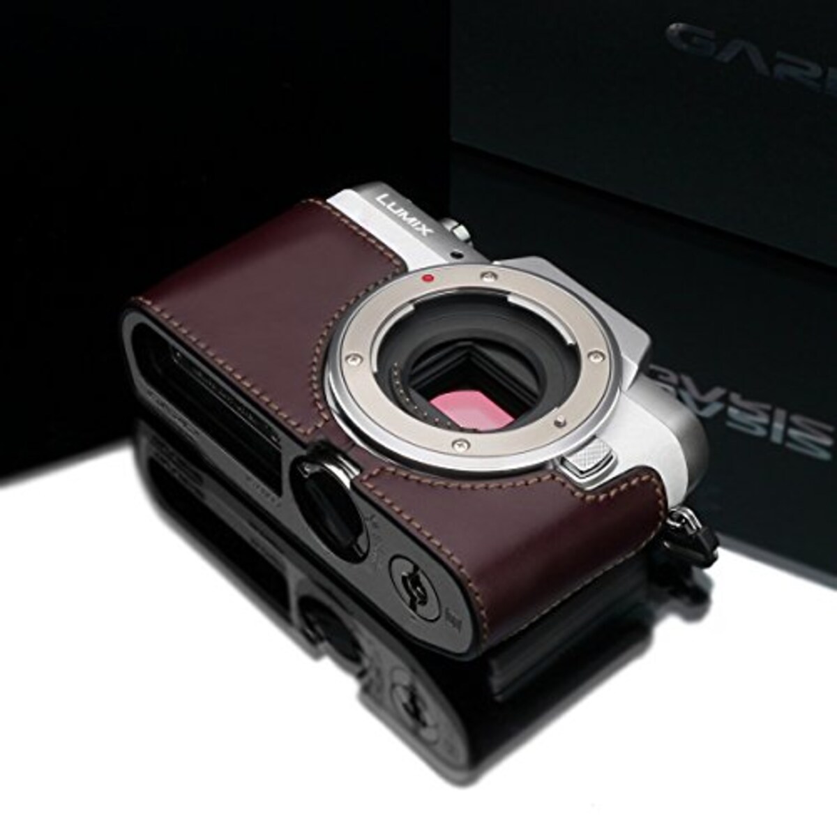  GARIZ FUJIFILM X30用 本革カメラケース XS-CHX30BR ブラウン画像5 