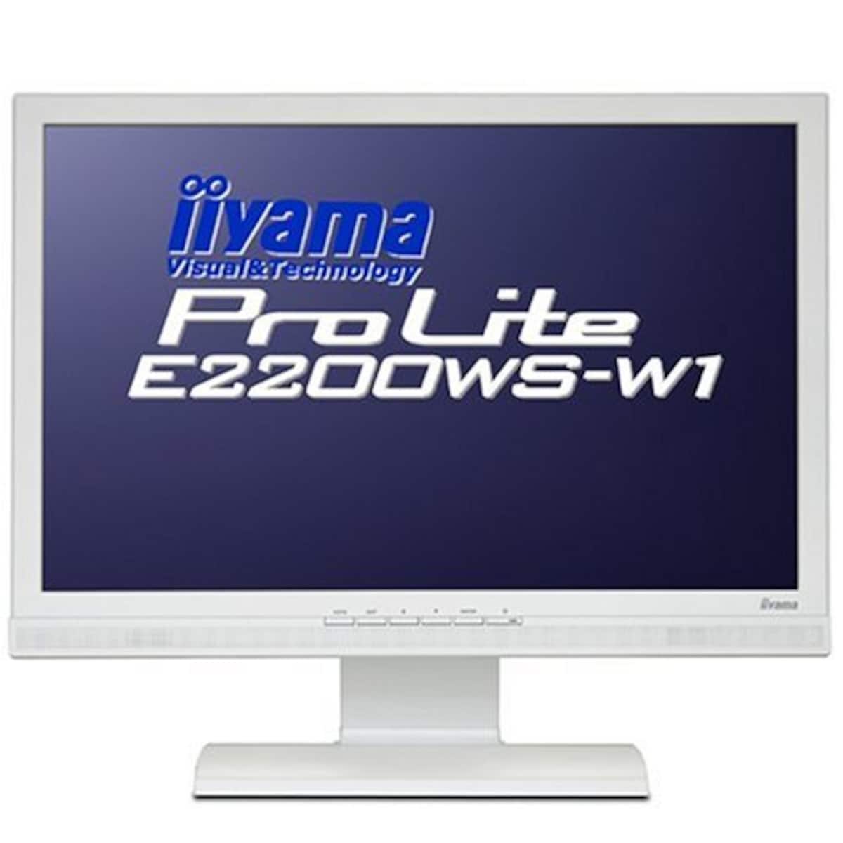 iiyama 22インチワイド液晶ディスプレイ ホワイト PLE2200WS-W1