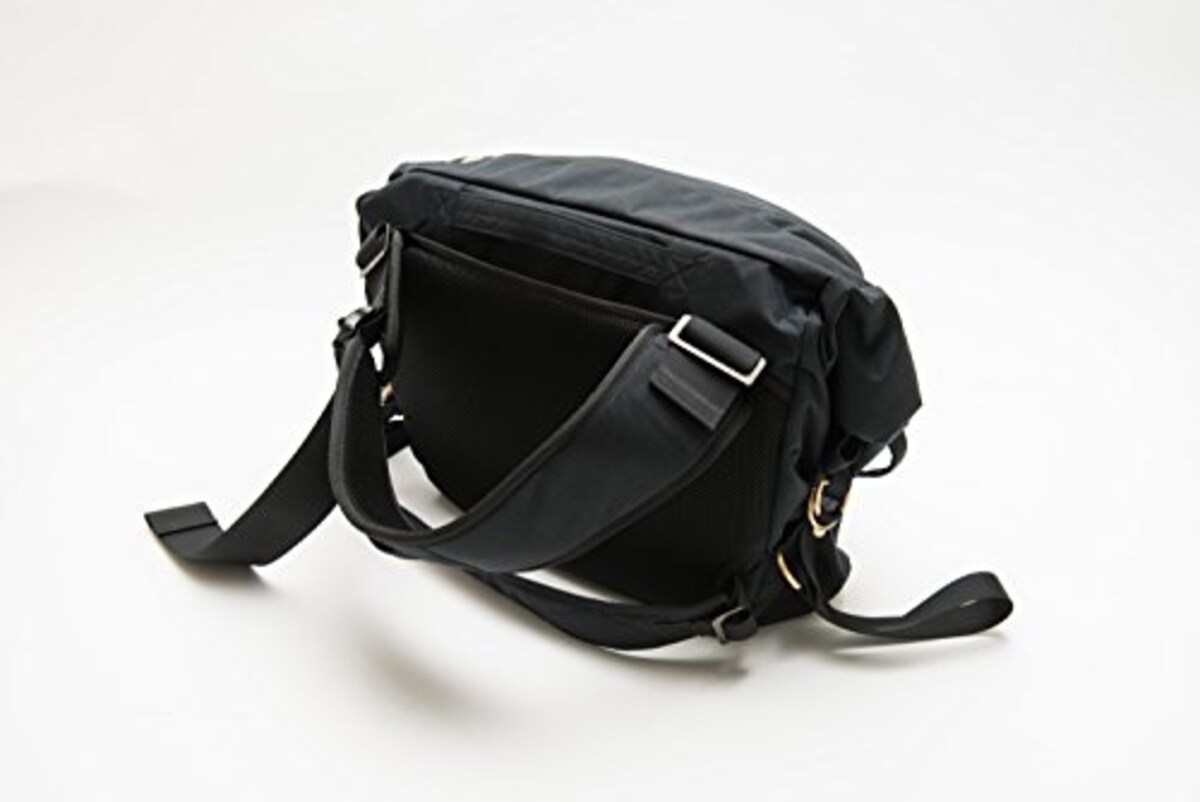  ネパール製 ハンドメイド カメラバッグ 「The Field Bag＃001」 Mサイズ ネイビー (M, ネイビー)画像3 