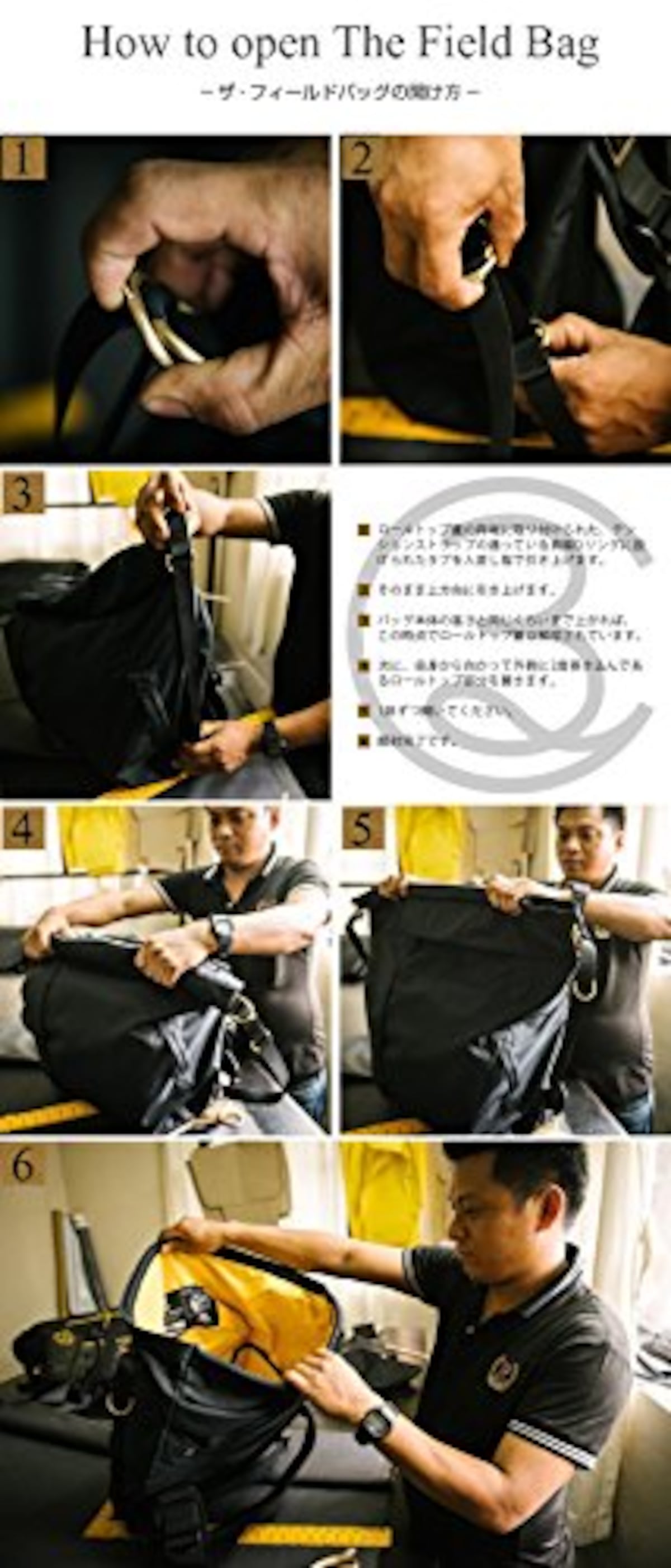  ネパール製 ハンドメイド カメラバッグ 「The Field Bag＃001」 Mサイズ ネイビー (M, ネイビー)画像8 