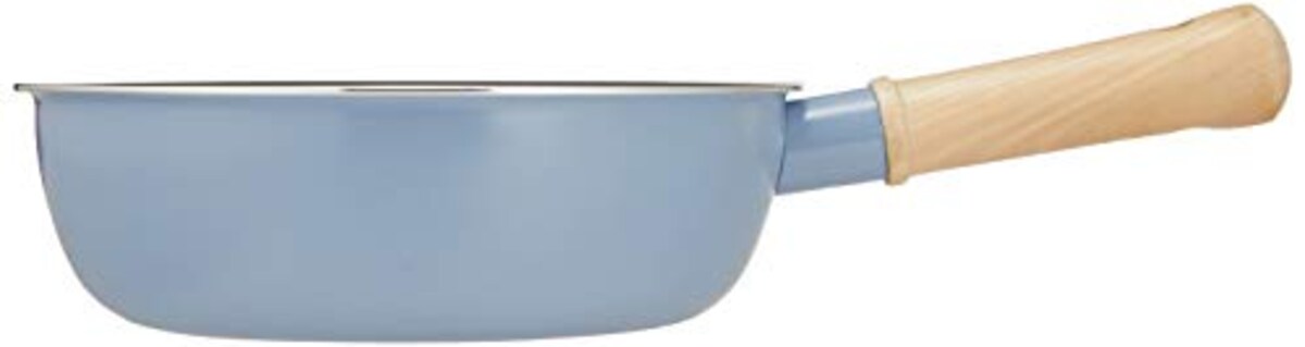  和平フレイズ(Wahei freiz) 2~3人分 深型フライパン いため鍋 21cm ブルー 焼く 炒める 煮る 茹でる 揚げる ふっ素樹脂加工 IH・ガス対応 ぷちキット RB-1901画像3 
