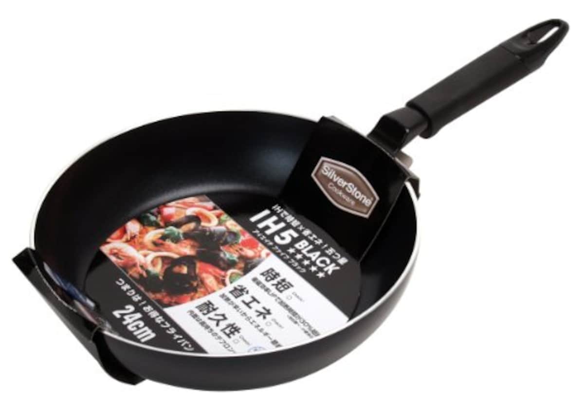  ストリックスデザイン IHファイブブラックフライパン ブラック 24cm HK-886画像2 