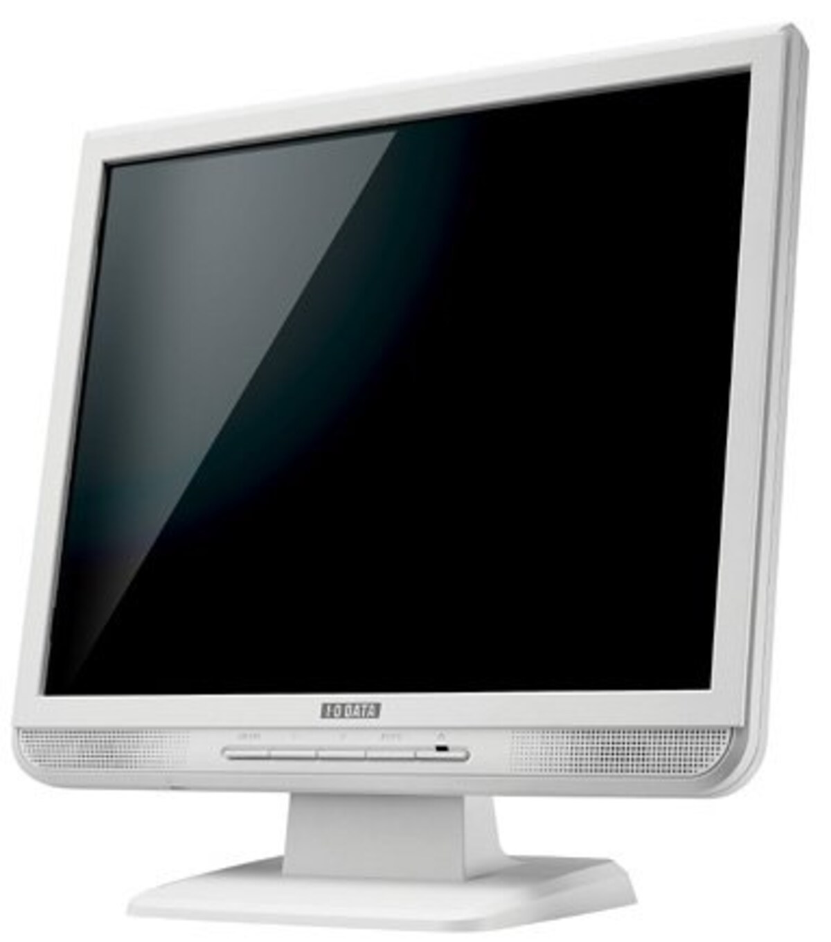 I-O DATA 17インチ液晶ディスプレイ LCD-A174G-P ホワイト (SXGA, アナログ, スピーカー内蔵, 保護フィルター内蔵)