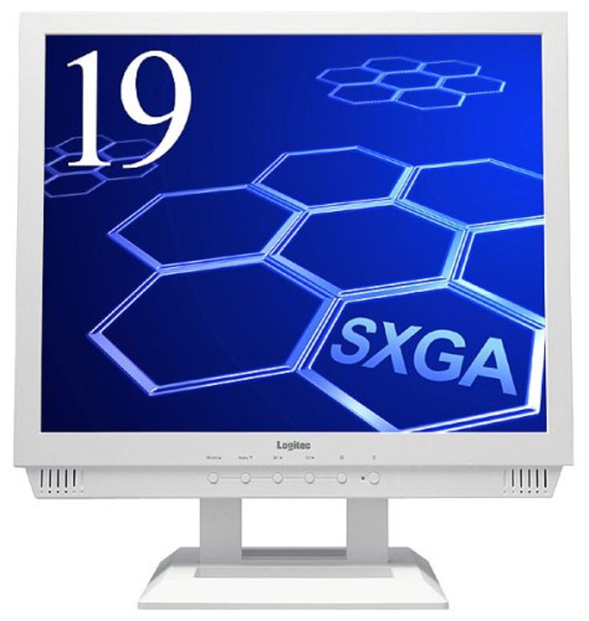 Logitec SXGA対応19型アナログ液晶モニタ LCM-T192A/S