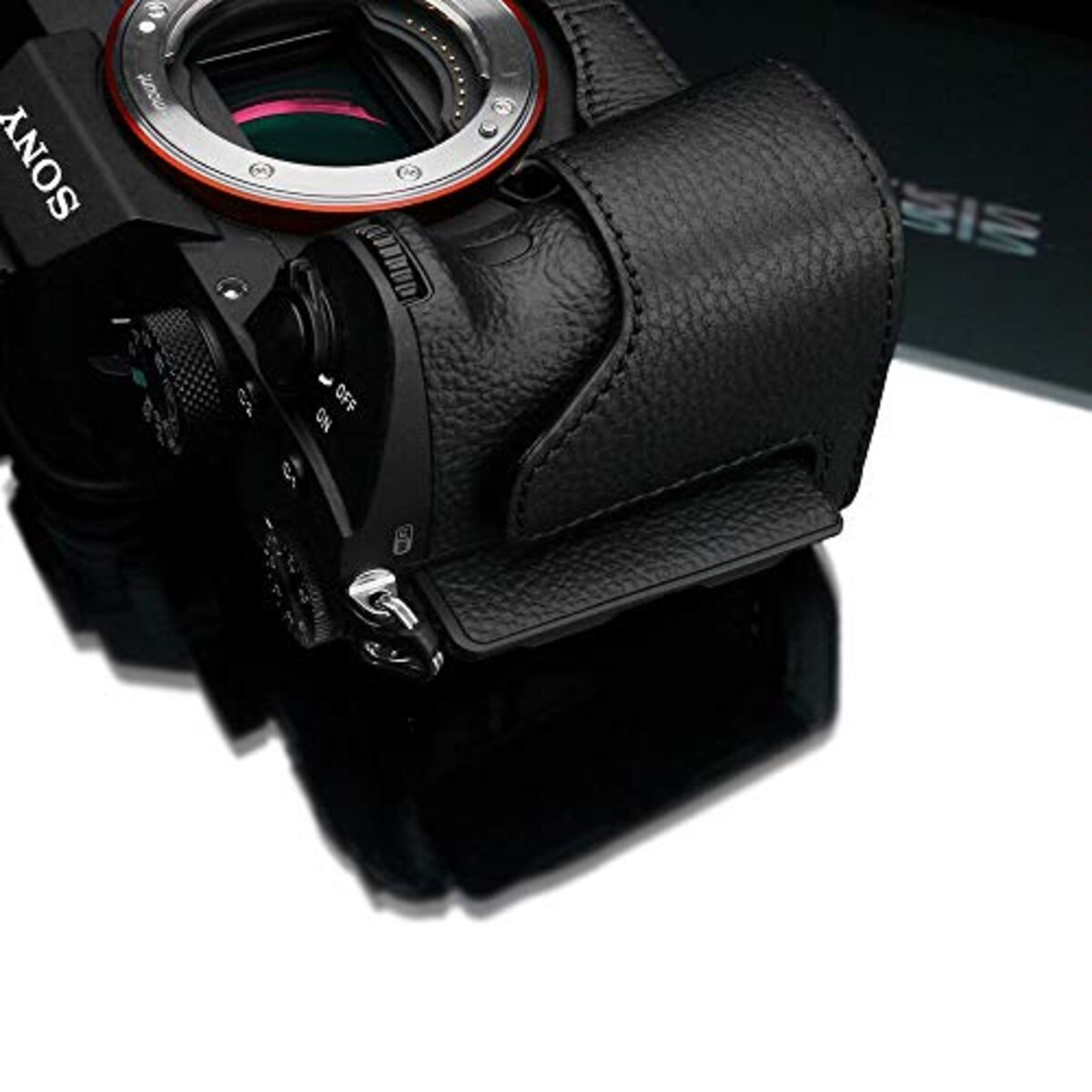  GARIZ SONY α9/α7R III/α7 III 兼用 本革カメラケース XS-CHA7M3BKO ブラック画像10 