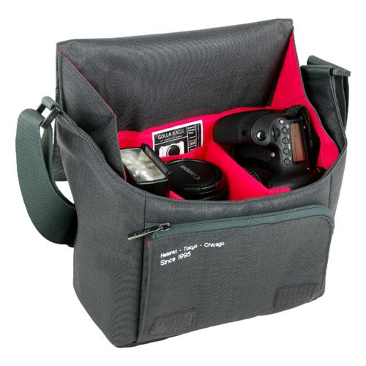 golla ショルダーバッグ G1372NELLIE DG/SLRCBG M 3.7L グレー G1372画像2 