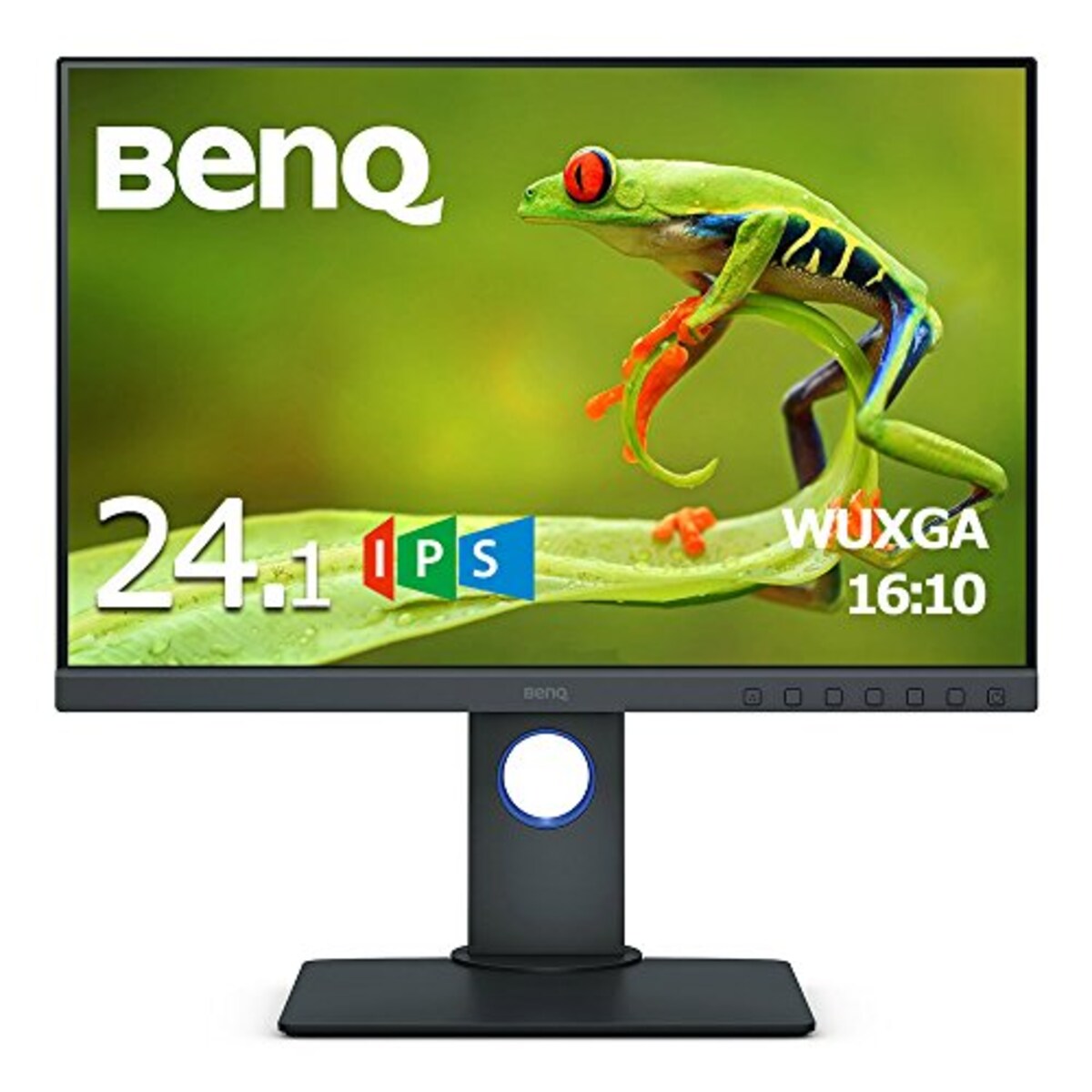  BenQ カラーマネジメントモニター ディスプレイ SW240 (24.1型/1920×1200/IPS/16:10/AdobeRGB 99%/DCI-P3 95%/キャリブレーション対応) ＋SW240対応遮光フード SH240セット画像2 