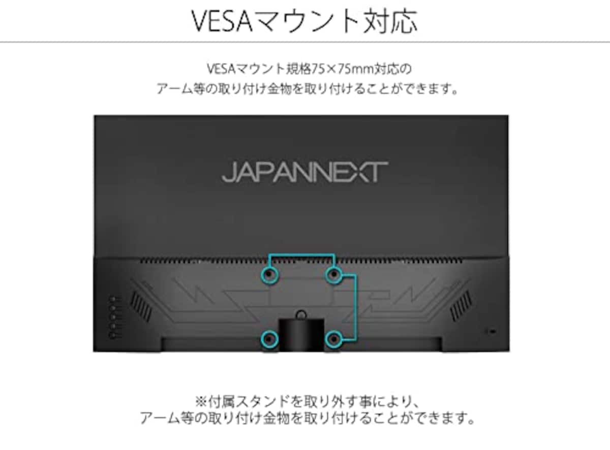  【Amazon.co.jp限定】JAPANNEXT 21.5型 USB-C 65W給電対応フルHD(1920x1080) 液晶モニター JN-215VFHD-C65W HDMI USB-C画像5 