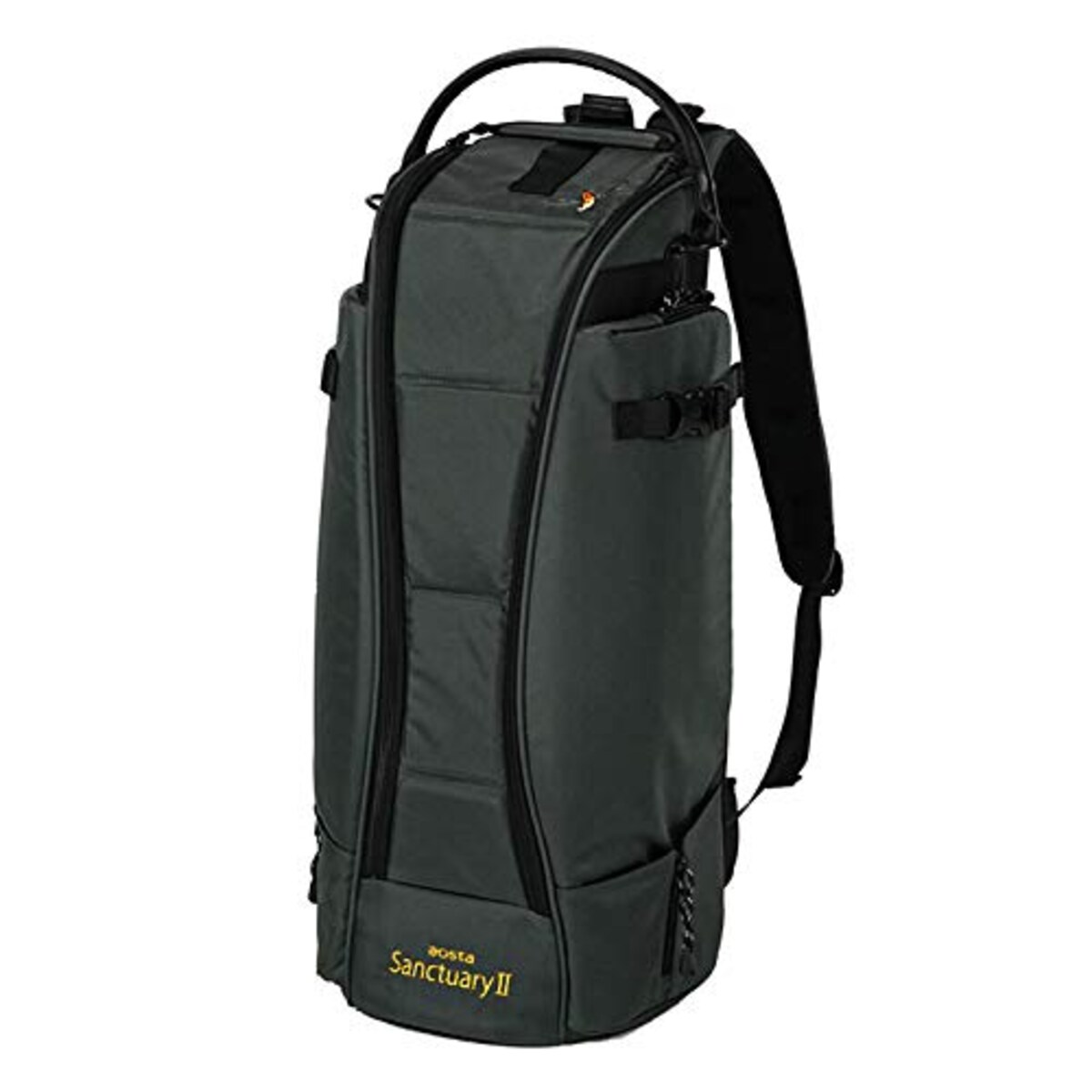  aosta カメラリュック Sanctuary II RK650 13.0L グリーン 超望遠レンズ収納用 レインカバー付属 AOC-ST2RK650GR画像2 