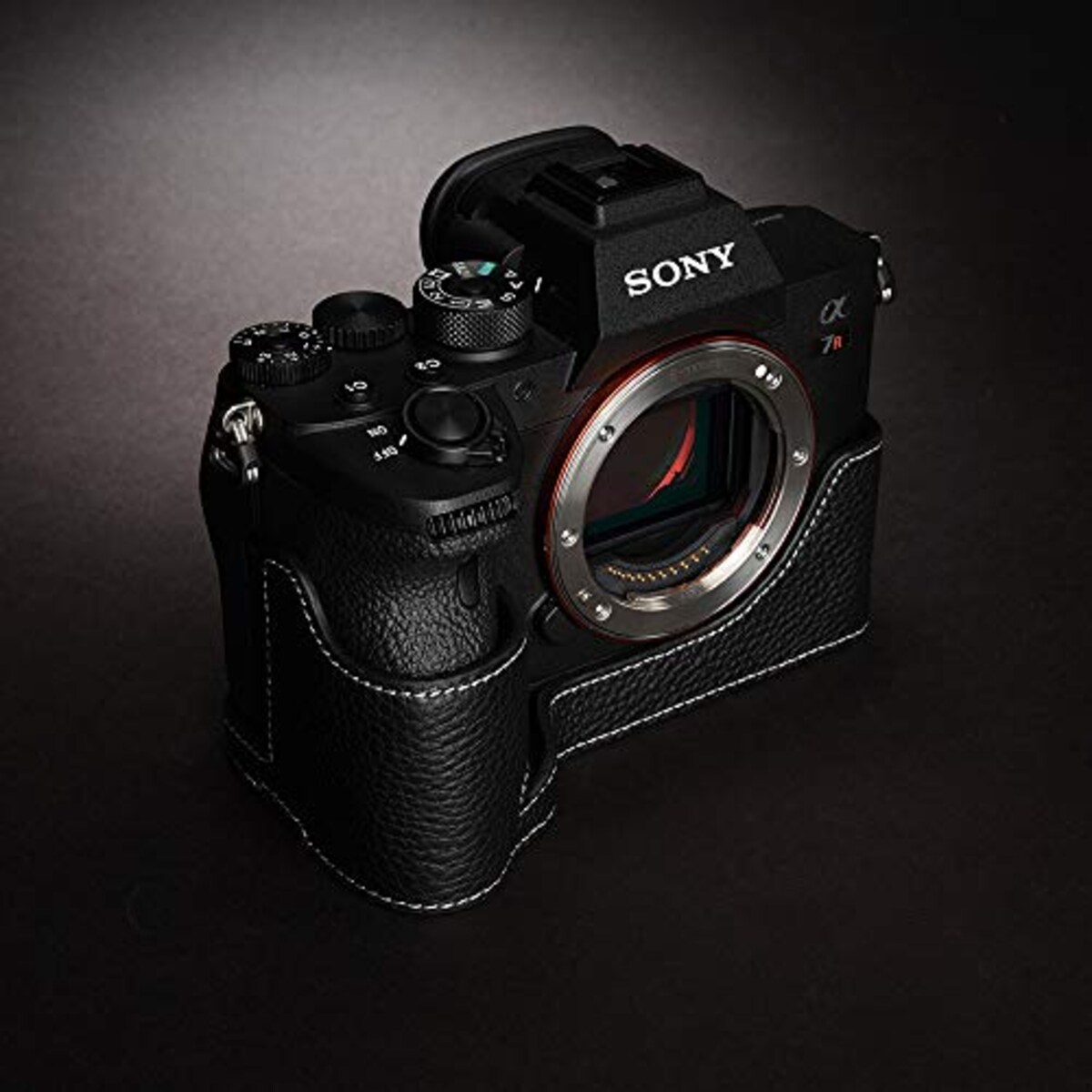  TP Original SONY α7R IV 用 ボディーハーフケース ブラック TB06A7M4-BK画像2 