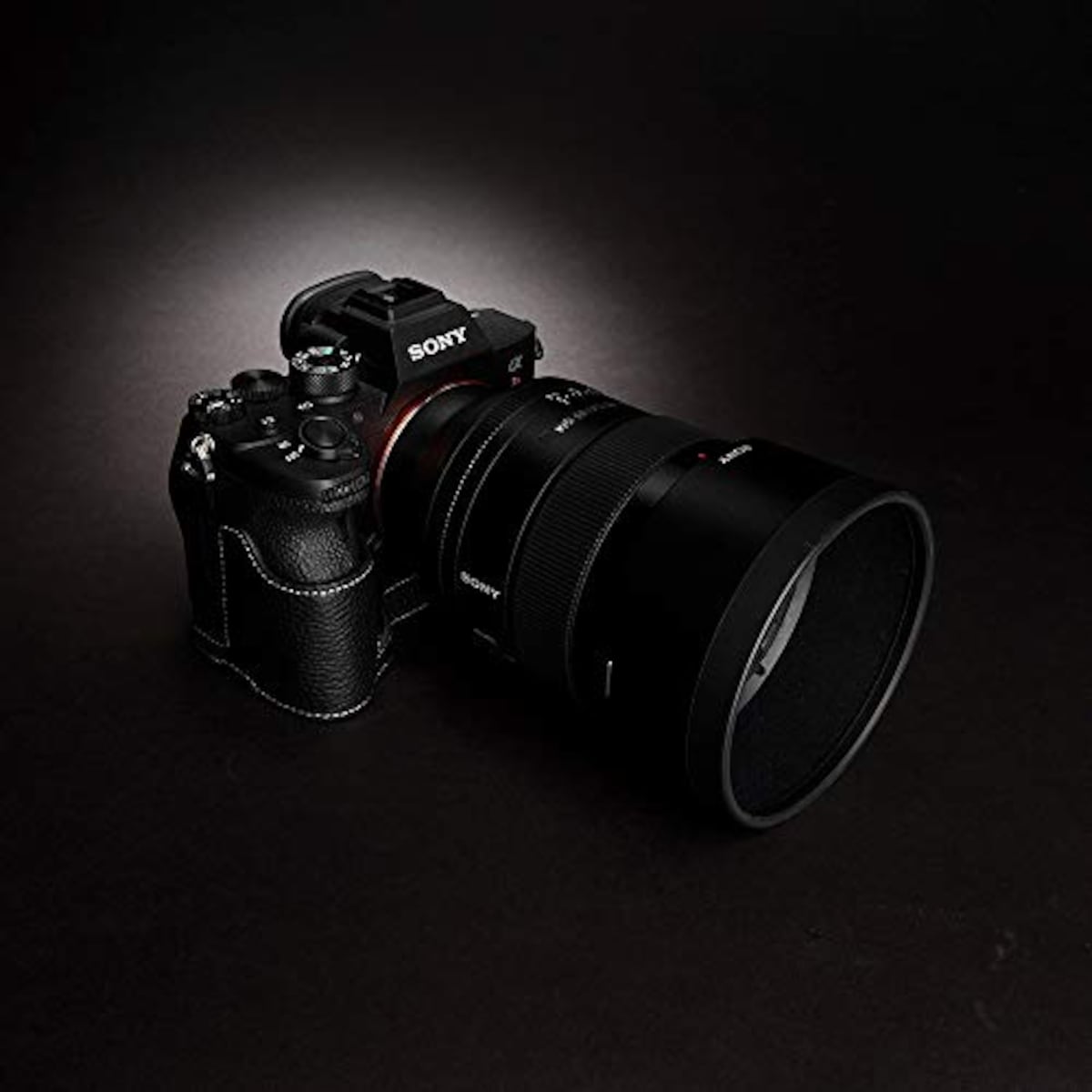  TP Original SONY α7R IV 用 ボディーハーフケース ブラック TB06A7M4-BK画像3 