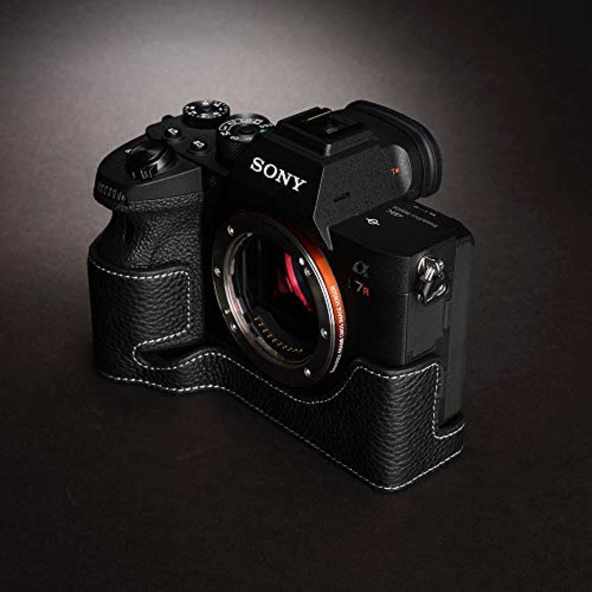  TP Original SONY α7R IV 用 ボディーハーフケース ブラック TB06A7M4-BK画像4 