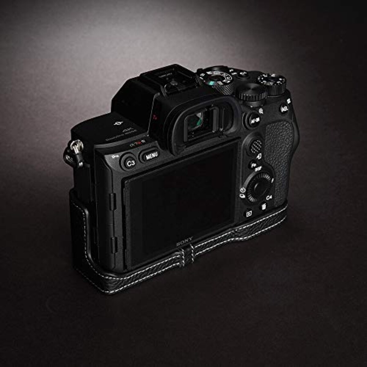  TP Original SONY α7R IV 用 ボディーハーフケース ブラック TB06A7M4-BK画像6 