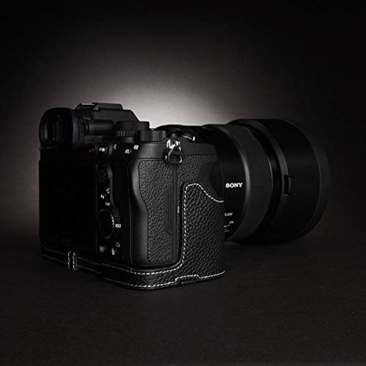  TP Original SONY α7R IV 用 ボディーハーフケース ブラック TB06A7M4-BK画像10 