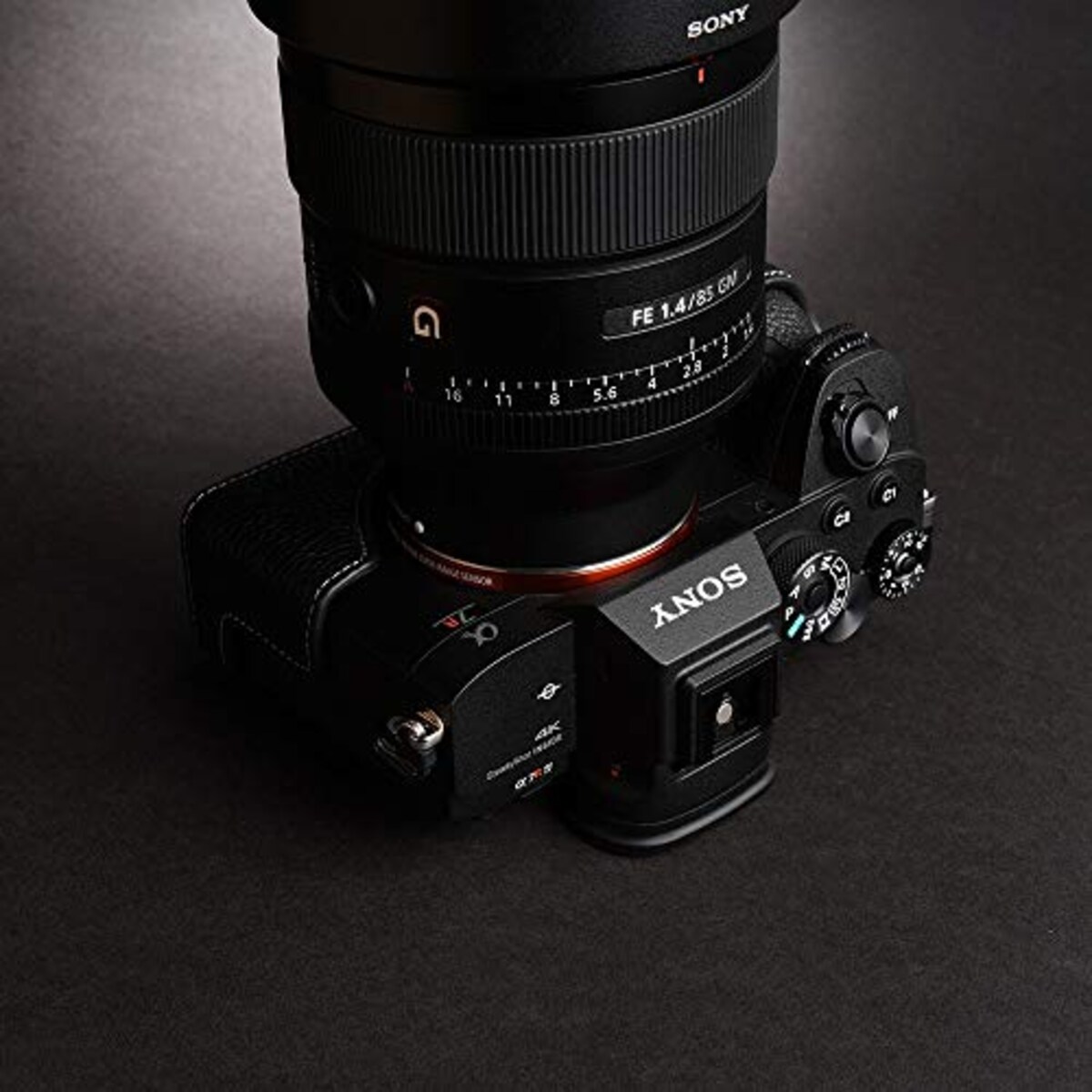  TP Original SONY α7R IV 用 ボディーハーフケース ブラック TB06A7M4-BK画像14 