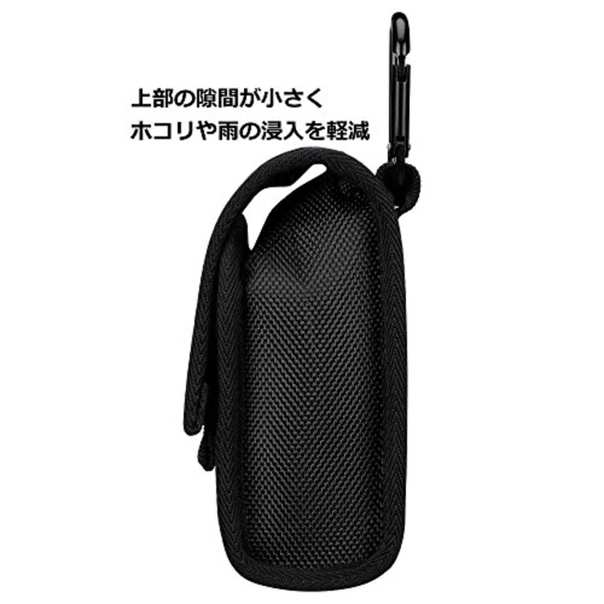  ハクバ HAKUBA デジタルカメラケース ピクスギア タフ03 Mサイズ ブラック 0.25L カメラポーチ デジカメ ガジェットケース バンパー構造でしっかりガード SPG-TG03CCMBK画像4 
