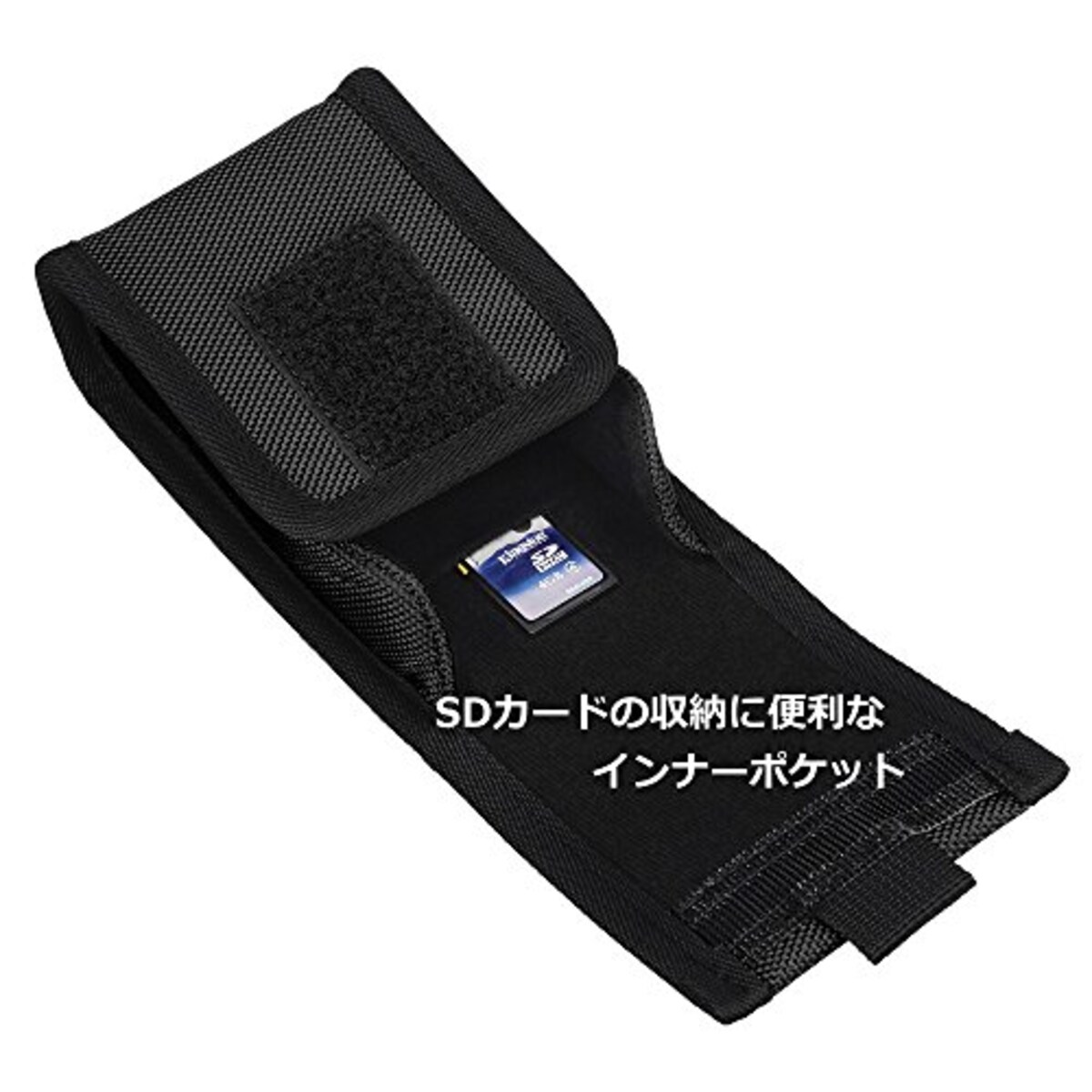  ハクバ HAKUBA デジタルカメラケース ピクスギア タフ03 Mサイズ ブラック 0.25L カメラポーチ デジカメ ガジェットケース バンパー構造でしっかりガード SPG-TG03CCMBK画像6 