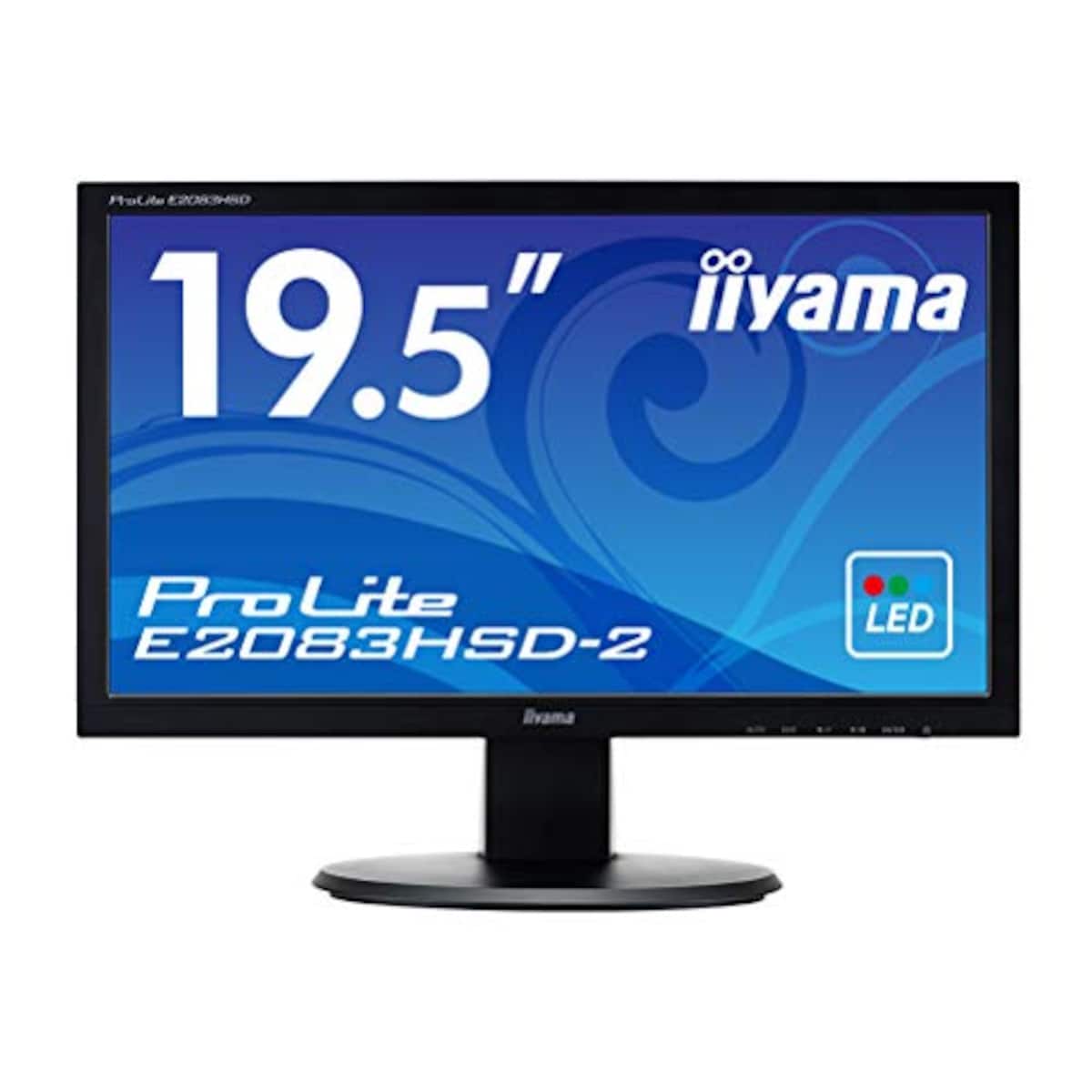 iiyama モニター ディスプレイ E2083HSD-B2 (19.5インチ/HD+/TN/D-sub,DVI-D/3年保証)