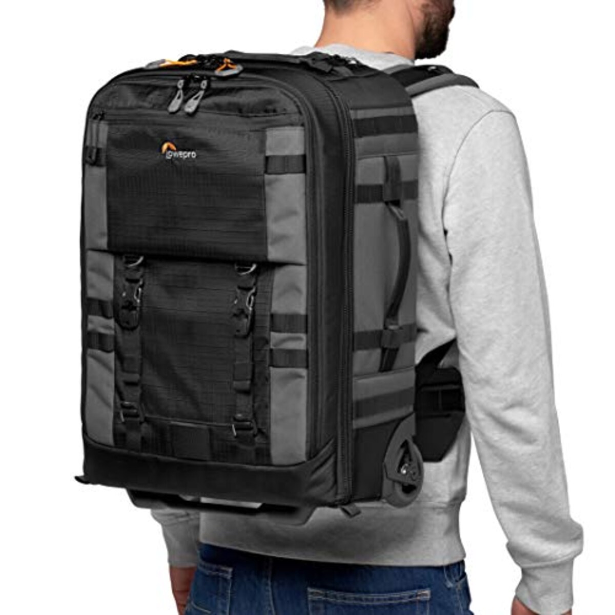  ロープロ(Lowepro) ローラーバッグ プロトレッカー RLX450AWIIGRL サステナブル素材採用グリーンラインシリーズ 三脚取付可 15インチPC収納可 10インチタブレット収納可 レインカバー付属 19.1L LP37272-GRL画像6 