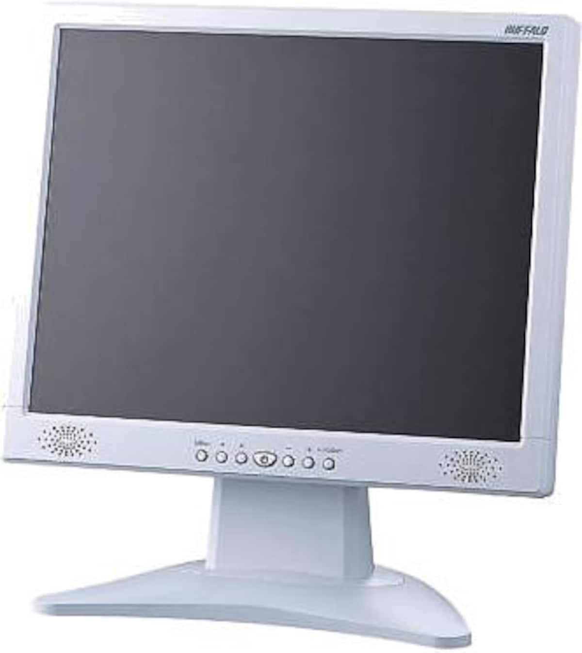 BUFFALO 15インチ液晶ディスプレイ FTD-X522AS ホワイト (XGA, アナログ, スピーカー内蔵)
