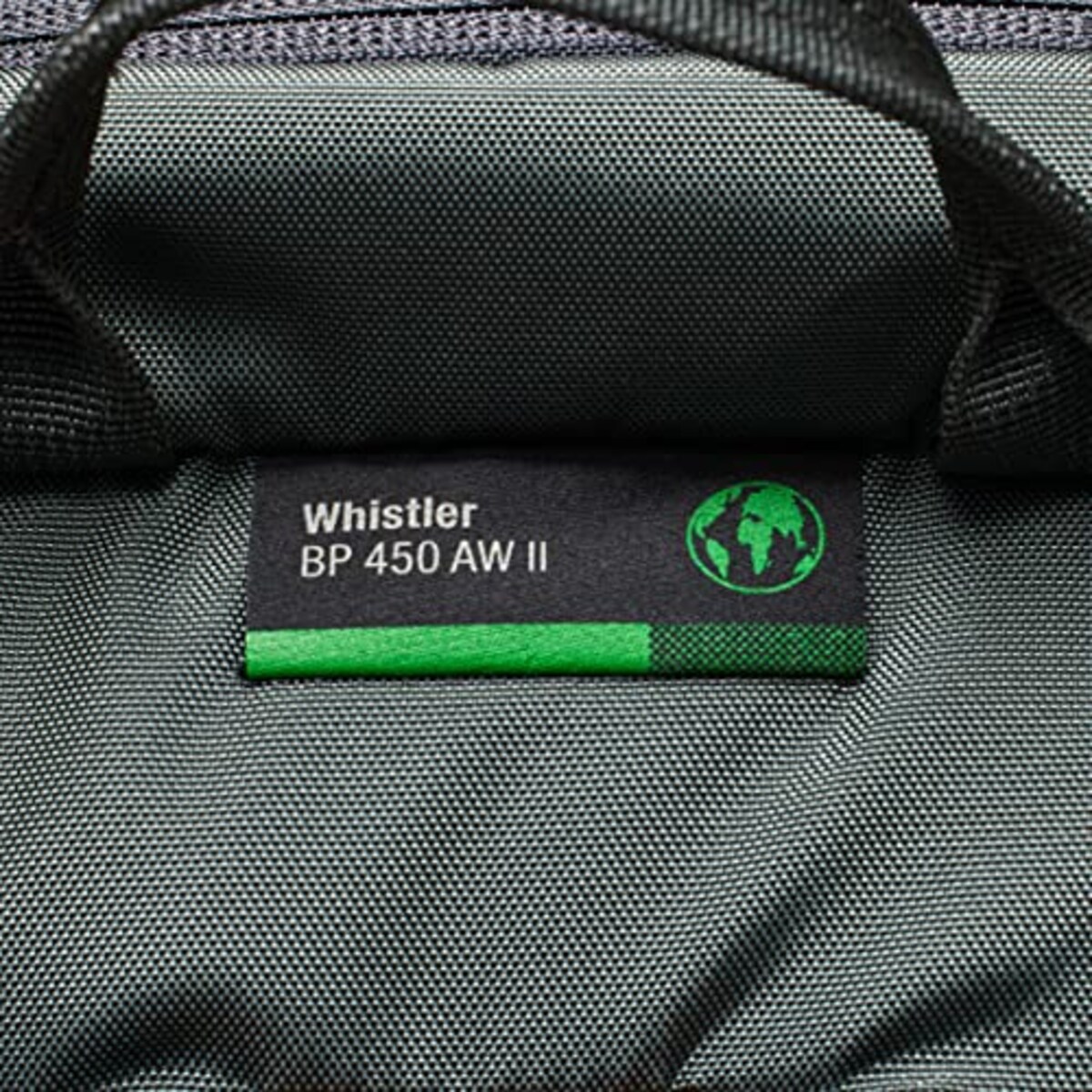  ロープロ(Lowepro) カメラリュック ウィスラー BP450AW II バックパック GRL サステナブル素材採用グリーンラインシリーズ スキー スノーボード取付可 三脚取付可 撥水加工 レインカバー付属 15インチPC収納可 26.0L LP37227-GRL画像2 