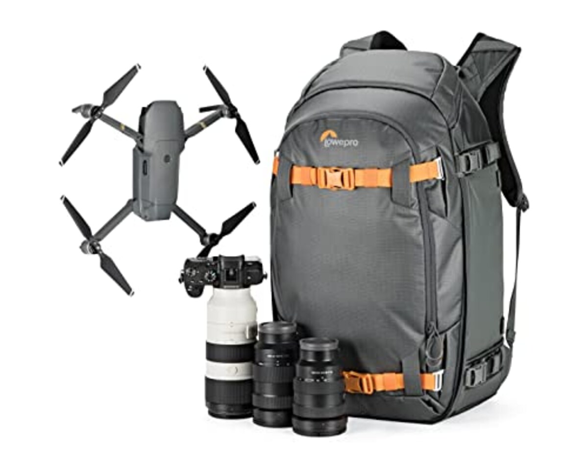  ロープロ(Lowepro) カメラリュック ウィスラー BP450AW II バックパック GRL サステナブル素材採用グリーンラインシリーズ スキー スノーボード取付可 三脚取付可 撥水加工 レインカバー付属 15インチPC収納可 26.0L LP37227-GRL画像10 