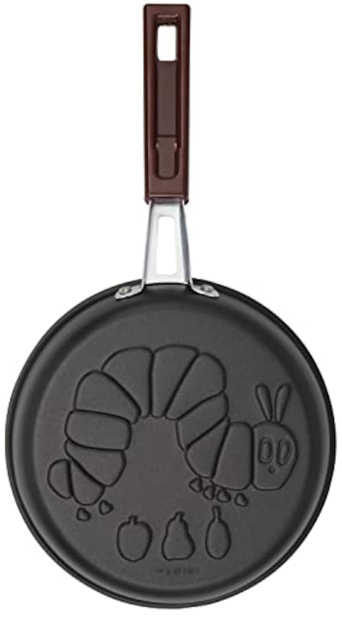  ヤクセル はらぺこあおむし パンケーキパン 日本製 16cm フッ素加工 カス火専用画像2 