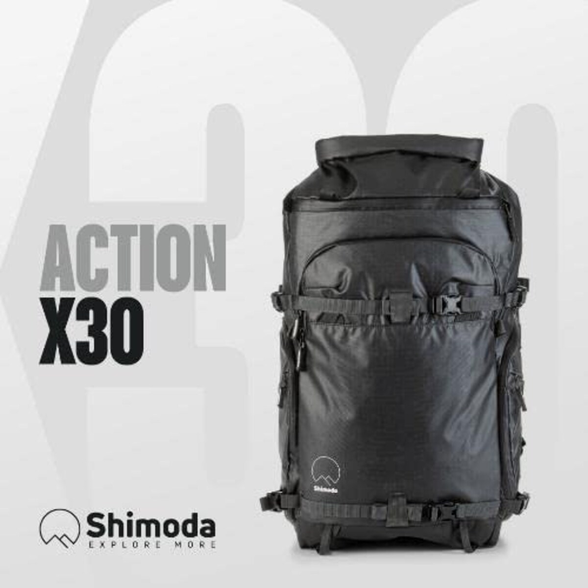  Shimoda Designs アクション X30 バックパック 23L ブラック V520-100画像2 