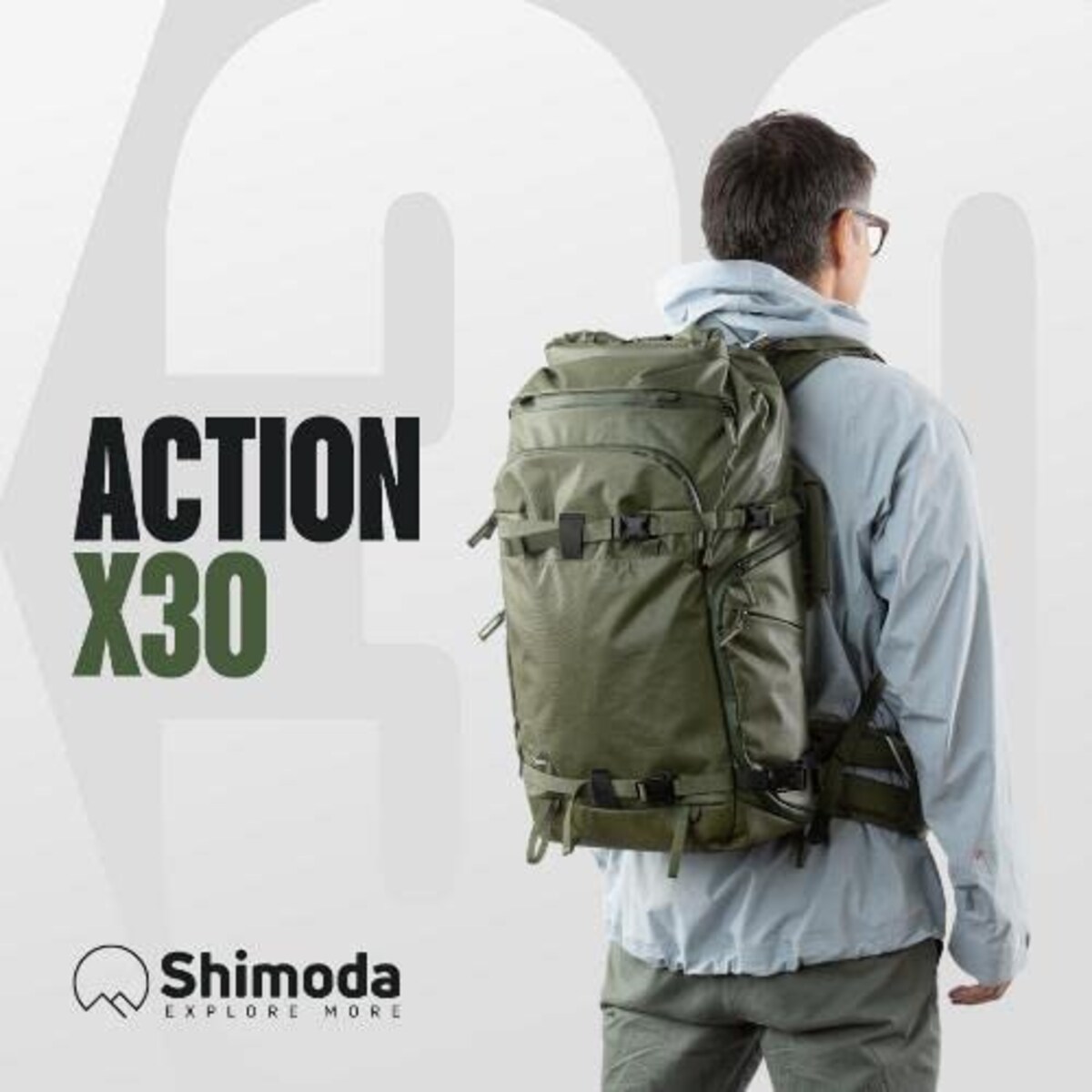  Shimoda Designs アクション X30 バックパック 23L ブラック V520-100画像3 