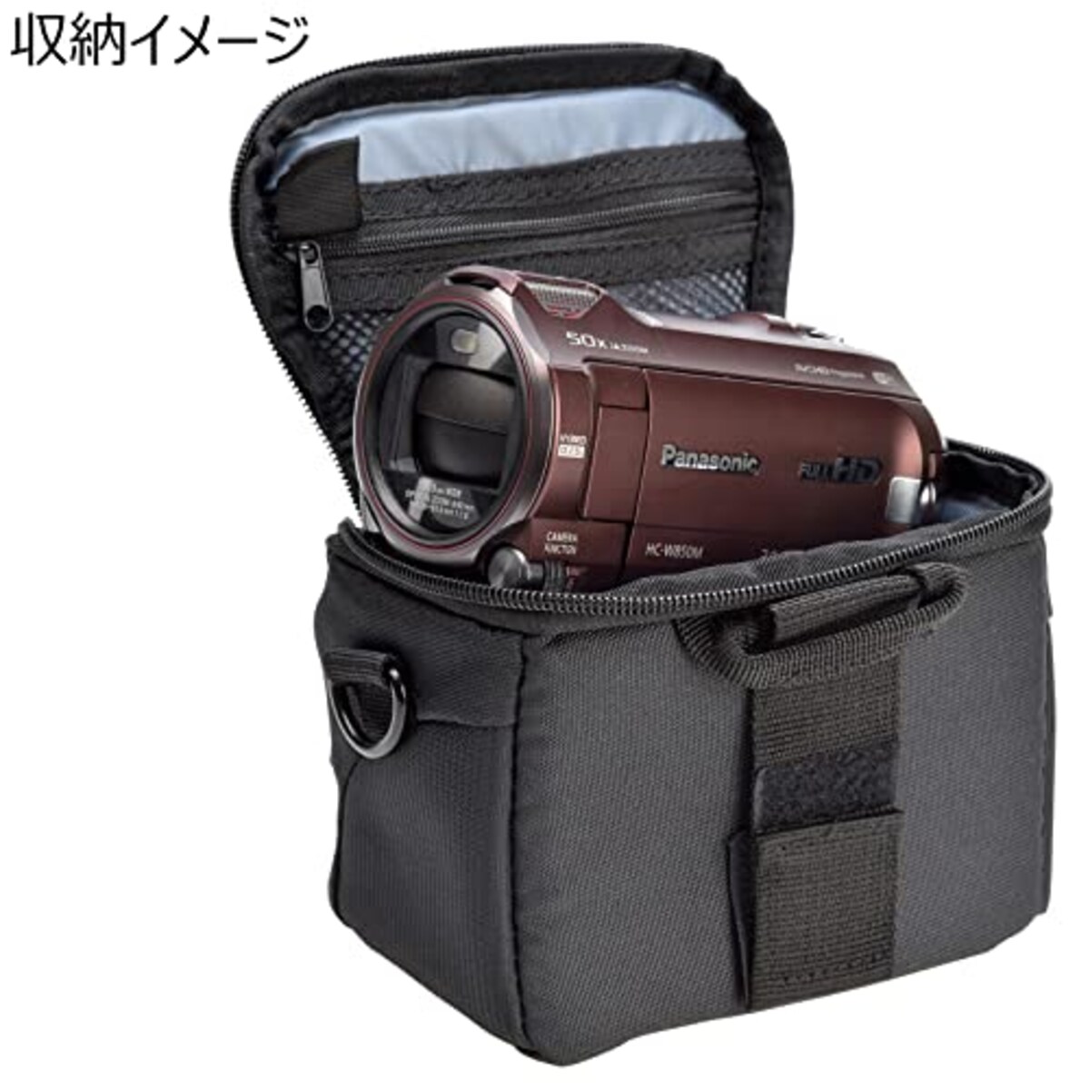  [Etsumi] カメラバッグ CAMHOME ブラック画像6 