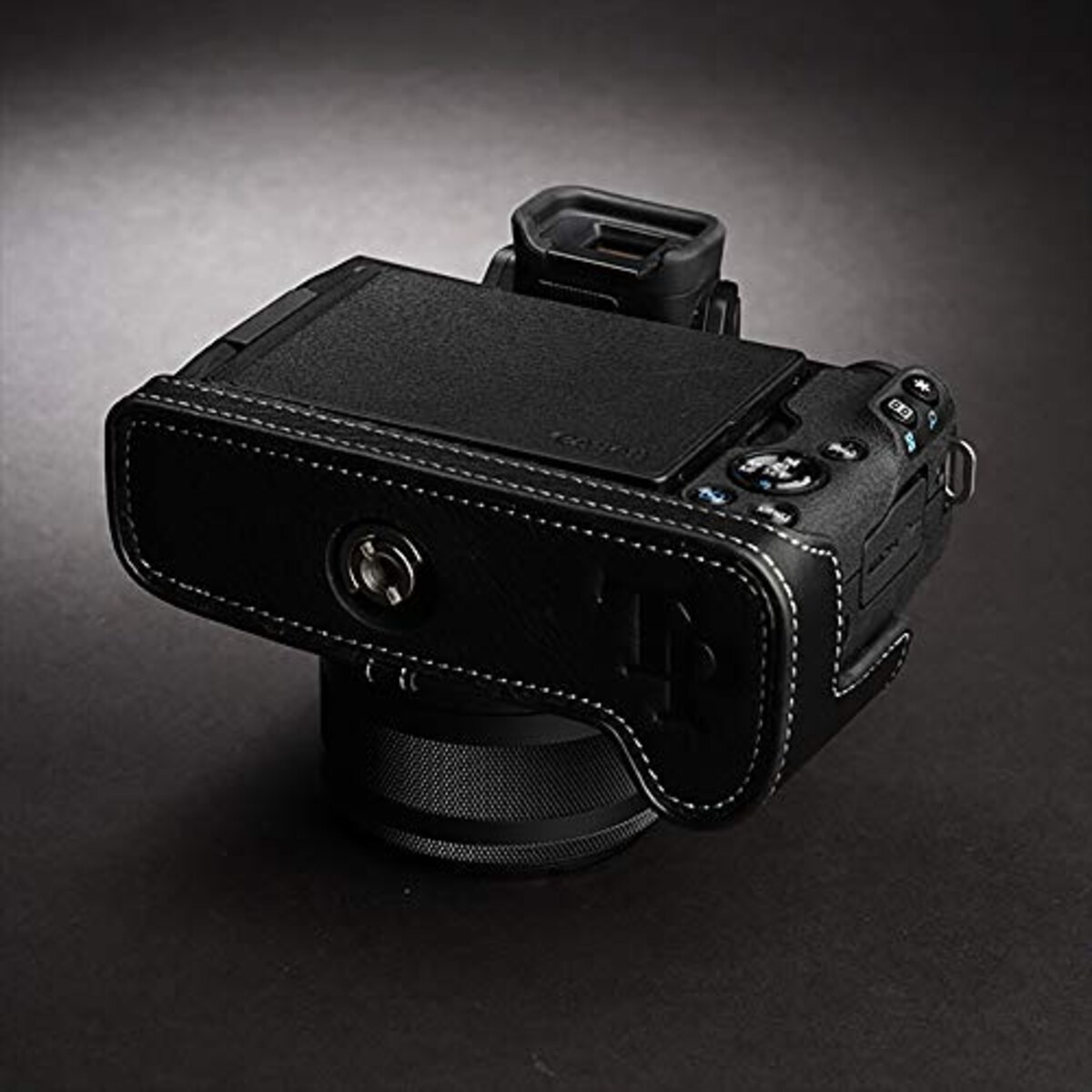  TP Original Canon EOS Kiss M 用 ボディーハーフケース ブラック画像9 