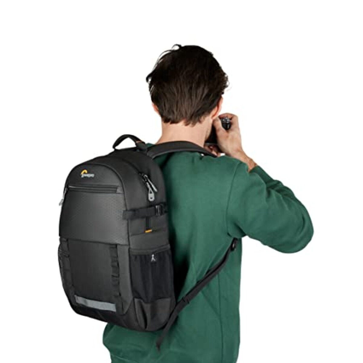  ロープロ(Lowepro) カメラリュック アドベンチュラ BP 150 III GRL バックパック サステナブル素材採用グリーンラインシリーズ 10L 10インチタブレット収納可 ミラーレスカメラ LP37455-PWW画像6 